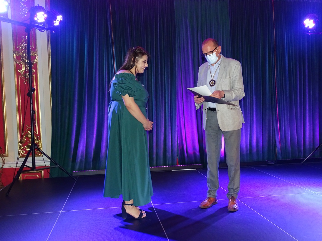 Wręczenie stypendium RC Szczecin Wręczenie stypendium RC Szczecin